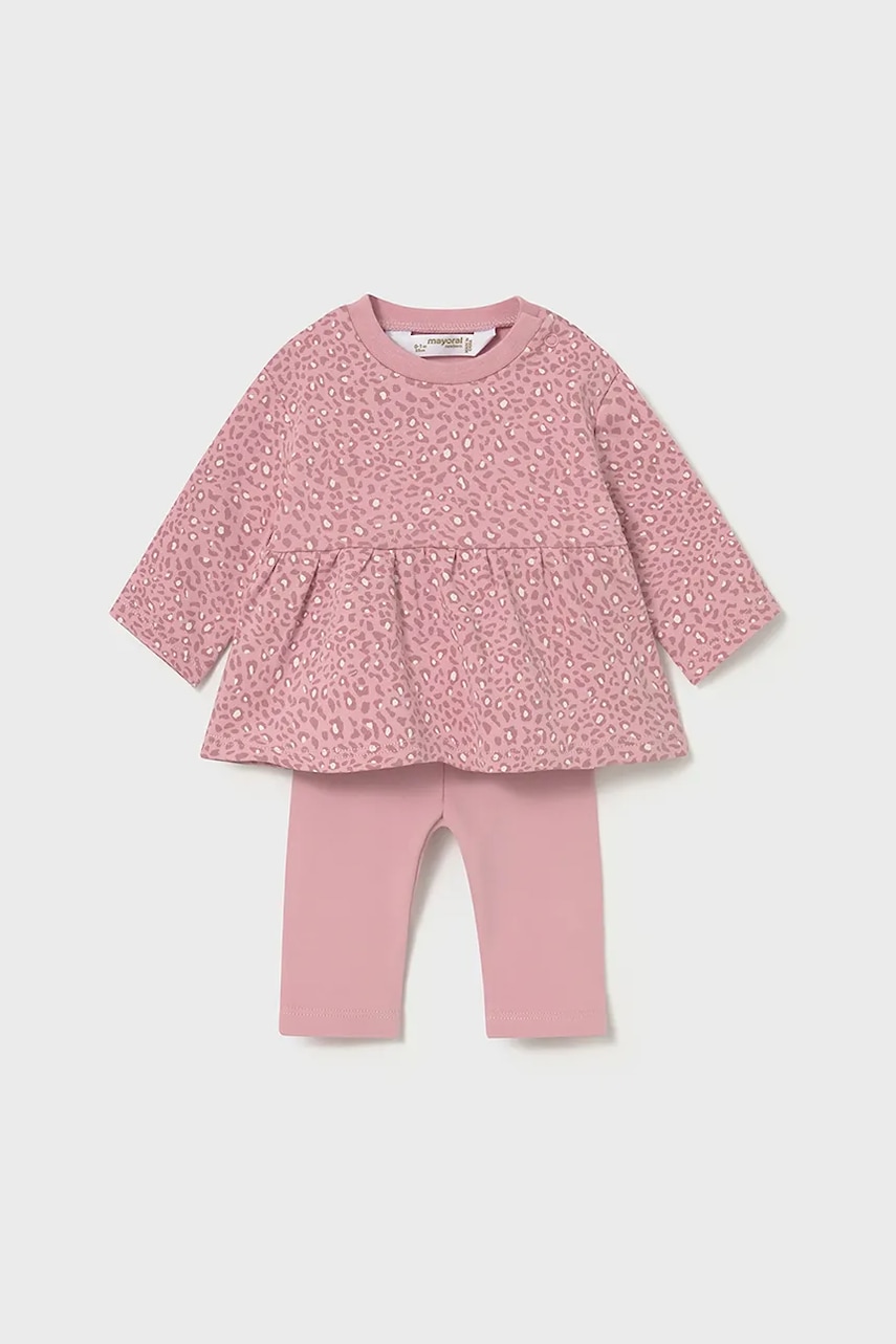 Комплект для младенцев Mayoral Newborn цвет розовый 2726 Комплект для младенцев Mayoral Newborn цвет розовый 2726
