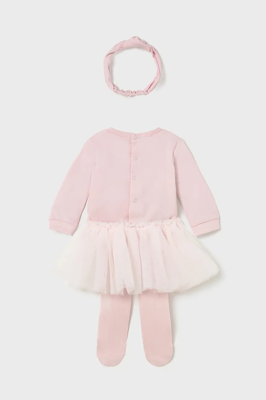 Комплект для младенцев Mayoral Newborn цвет розовый 2810 Комплект для младенцев Mayoral Newborn цвет розовый 2810