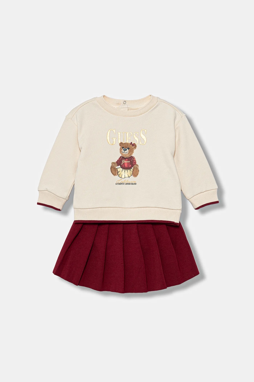 Levně Kojenecká sada Guess 2-pack béžová barva, A5BG01 KAD74