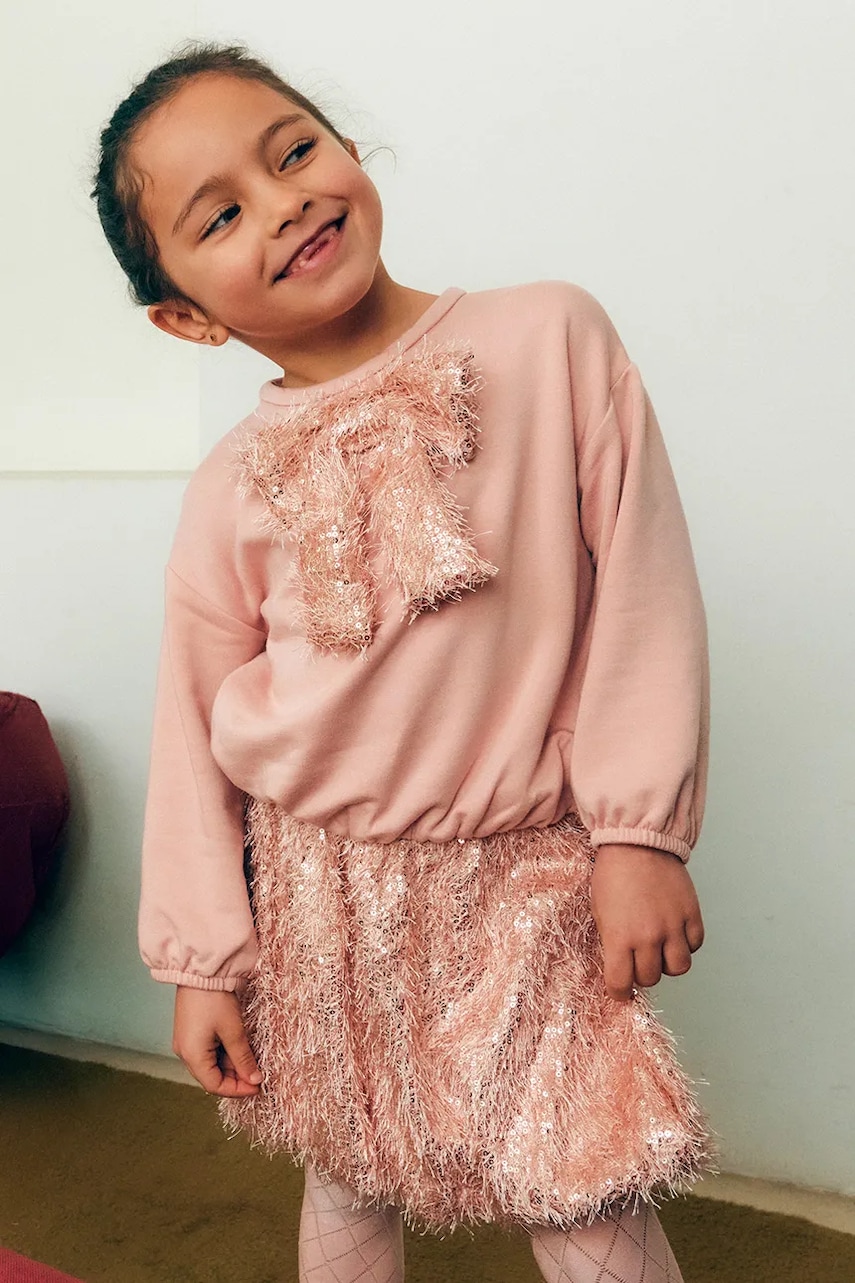 Abel&Lula compleu copii culoarea roz, 5539