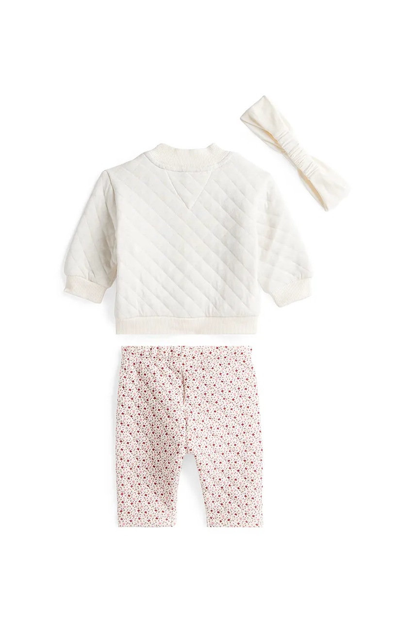 Комплект для младенцев Tommy Hilfiger цвет розовый KN0KN02082