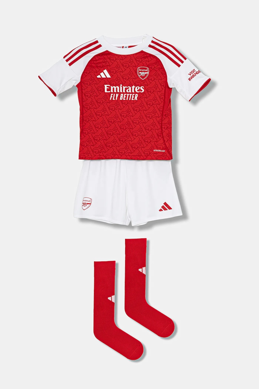 Levně Dětská souprava adidas Performance AFC červená barva, JI9529