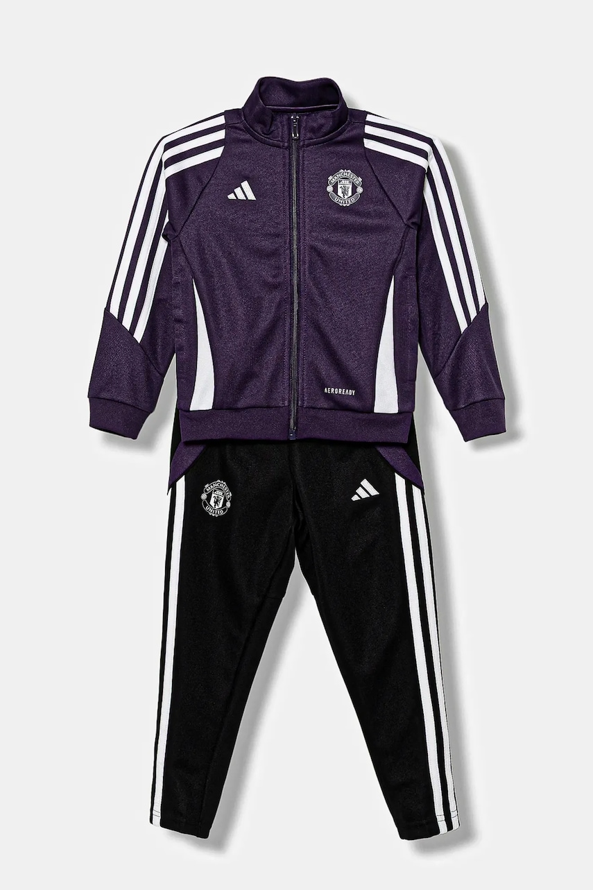 adidas Performance trening copii Manchester United culoarea violet, JN9683