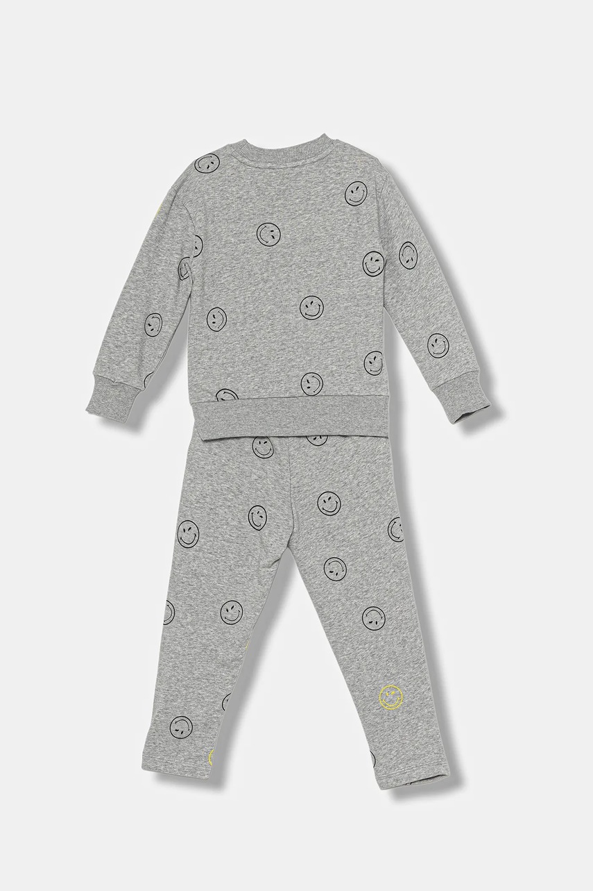Детский спортивный костюм adidas цвет серый JN2158