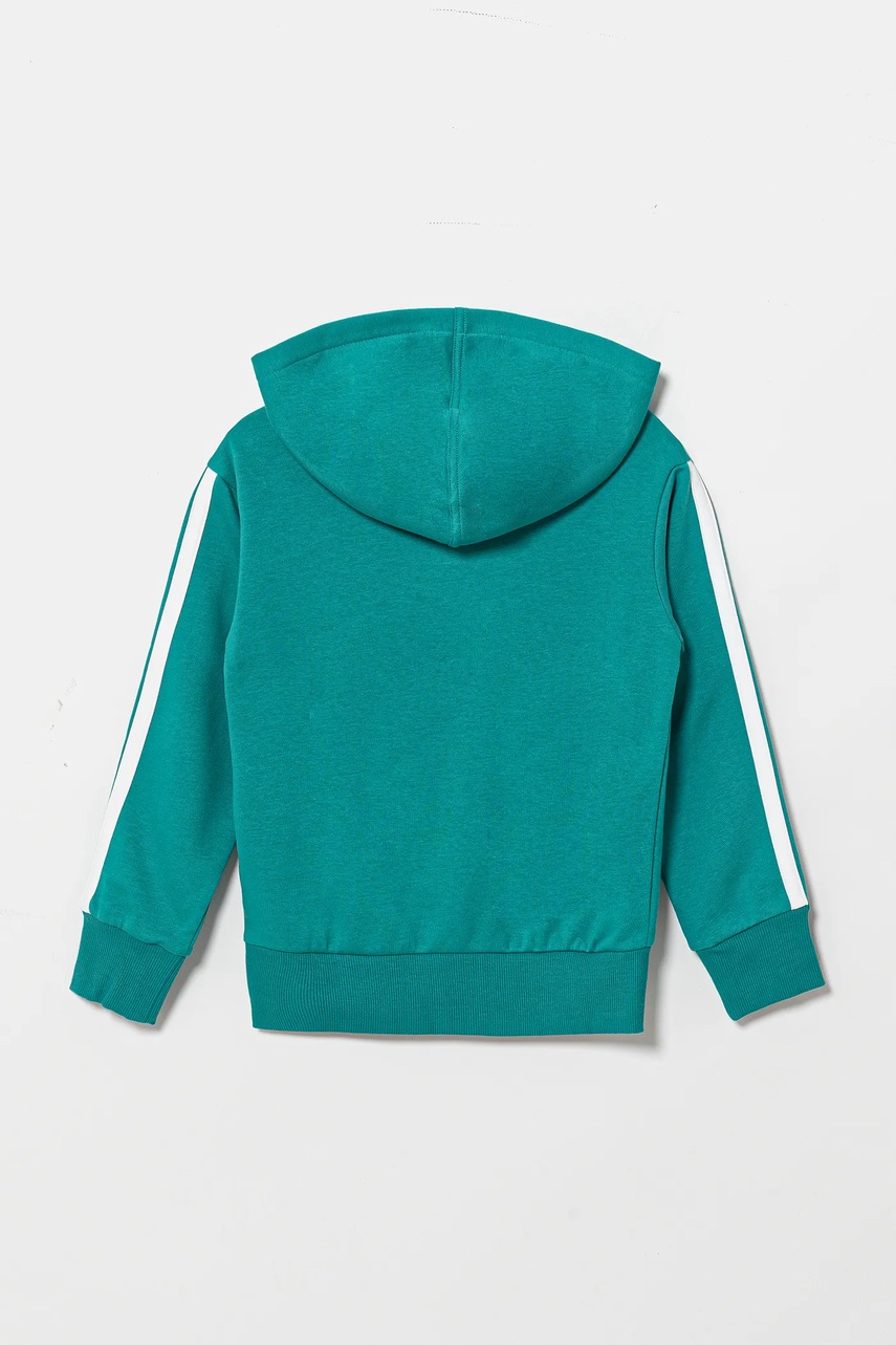 Детская кофта adidas цвет зелёный с капюшоном с аппликацией JN2417 Детская кофта adidas цвет зелёный с капюшоном с аппликацией JN2417