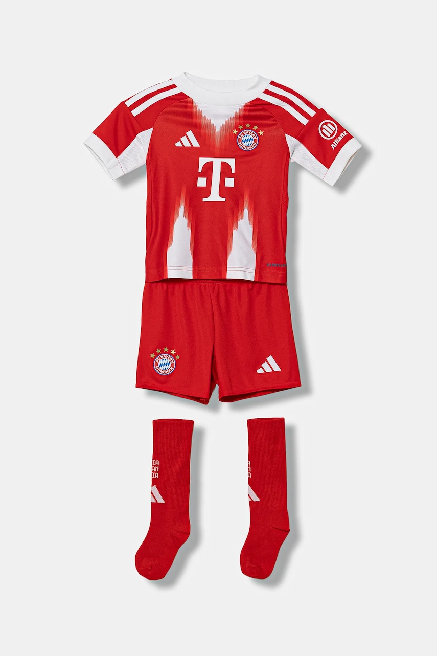 adidas Performance compleu copii FC Bayern Munich culoarea roșu, JN8510