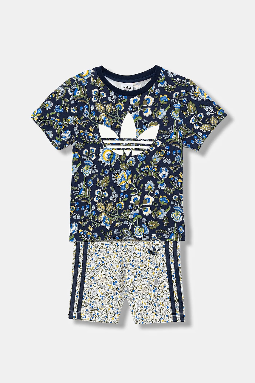 adidas Originals compleu copii culoarea albastru marin, JV7722