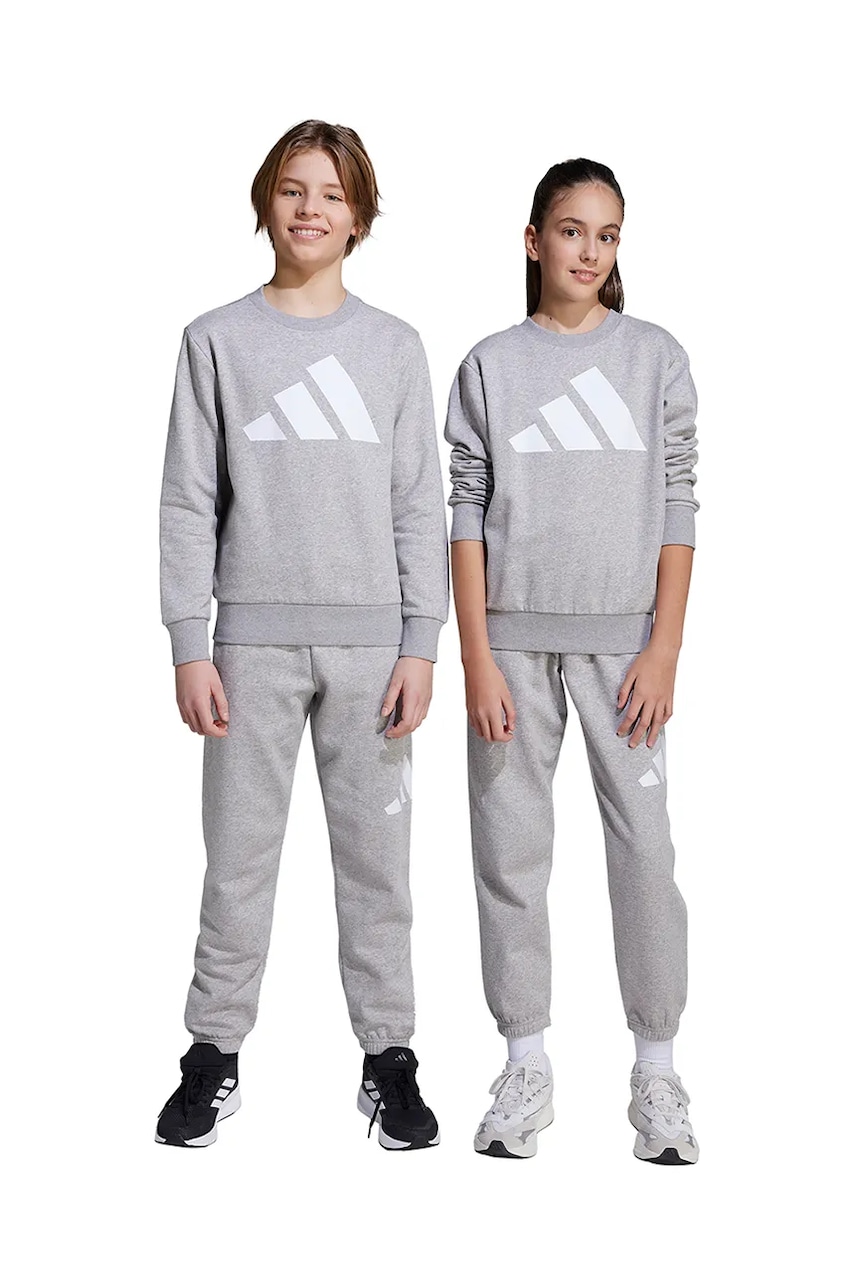 adidas trening copii culoarea gri, JV9937