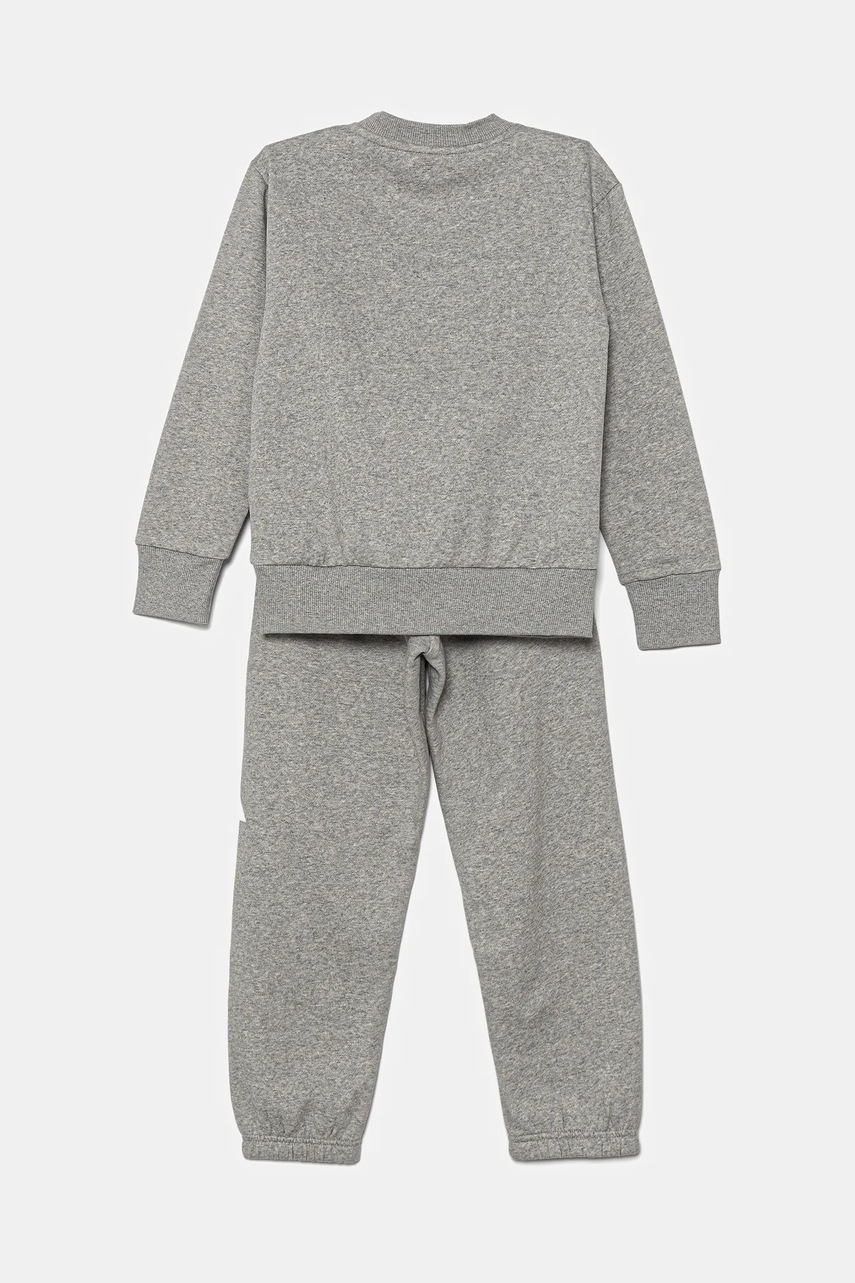 Детский спортивный костюм adidas цвет серый JV9937