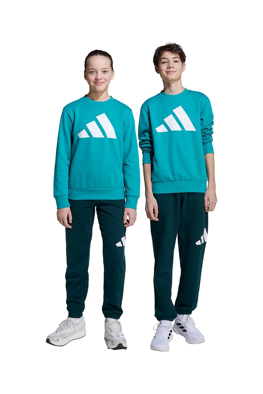 adidas trening copii culoarea verde, JV9938