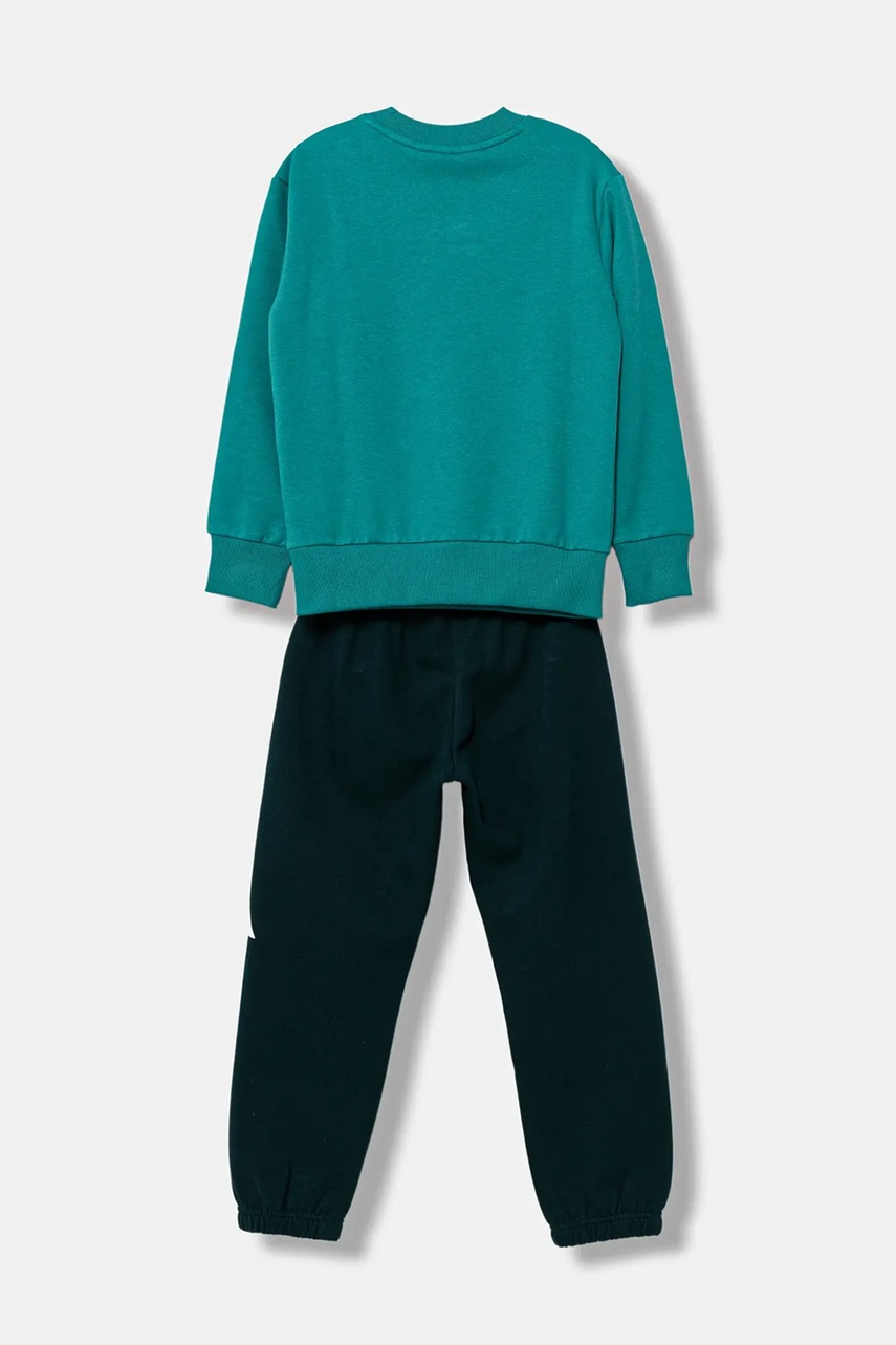 Детский спортивный костюм adidas цвет зелёный JV9938