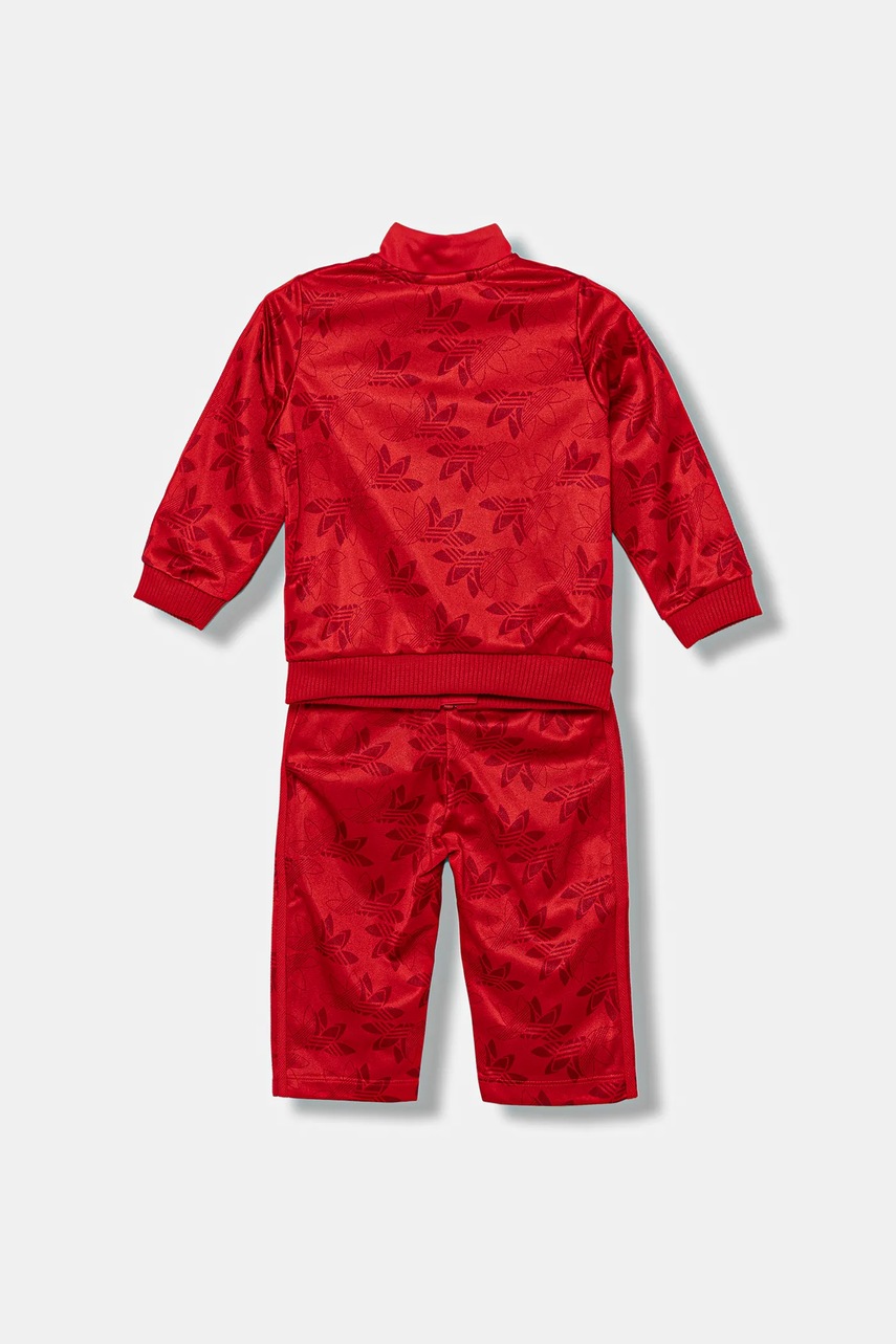 Спортивный костюм для младенцев adidas Originals цвет красный JW0288
