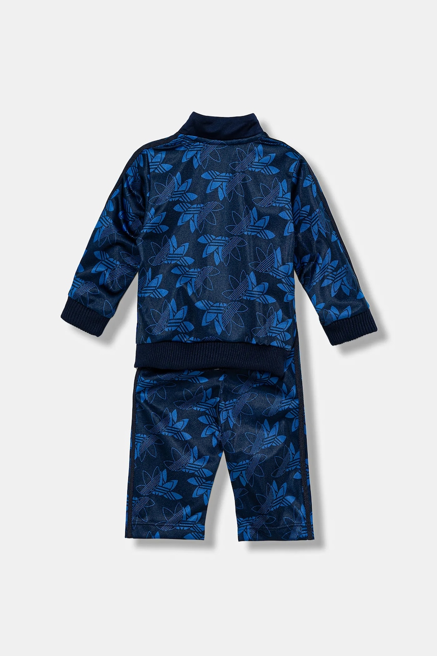 Спортивный костюм для младенцев adidas Originals цвет синий JW0290 Спортивный костюм для младенцев adidas Originals цвет синий JW0290