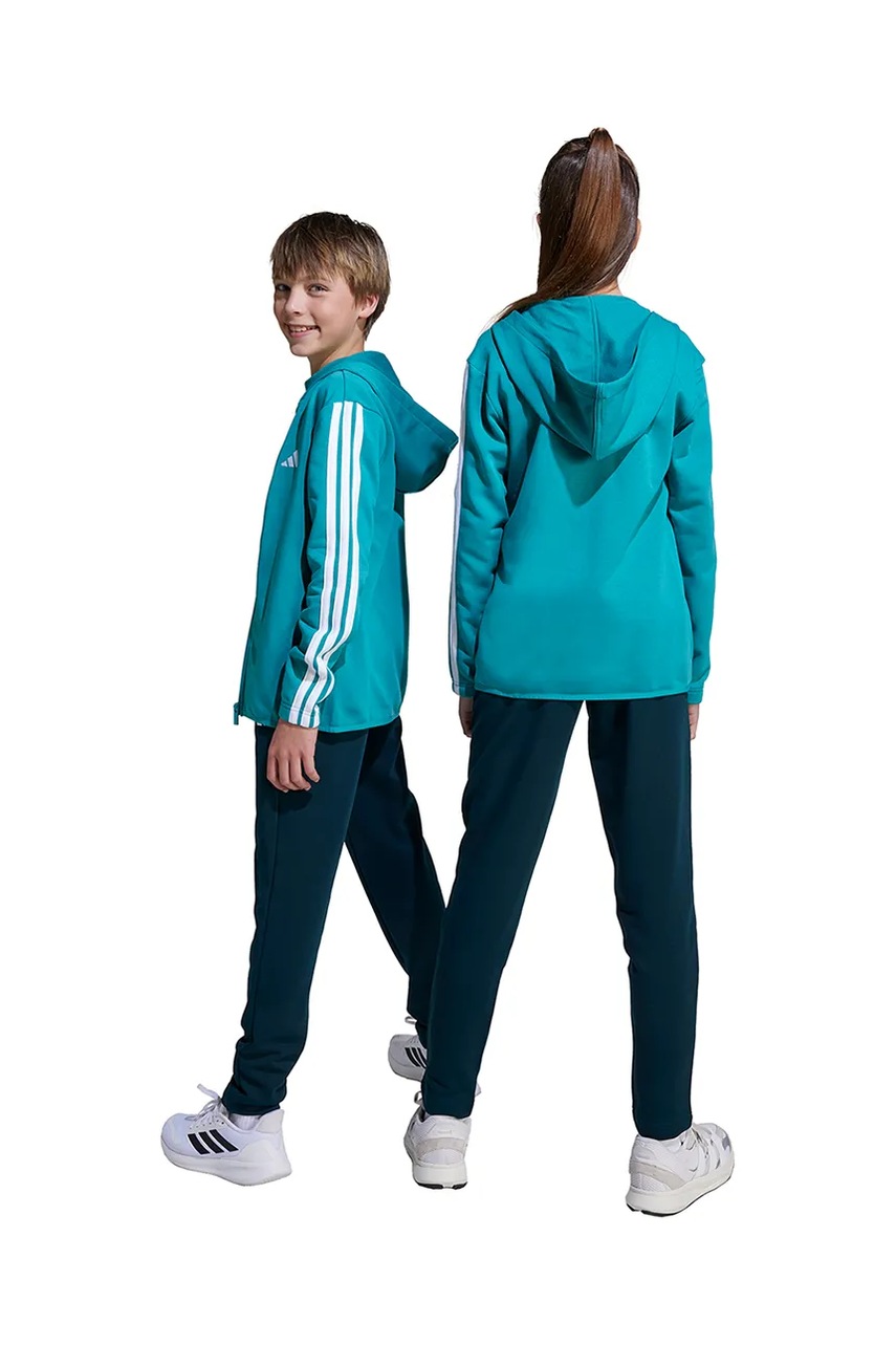 Детский спортивный костюм adidas цвет бирюзовый JW3400 Детский спортивный костюм adidas цвет бирюзовый JW3400