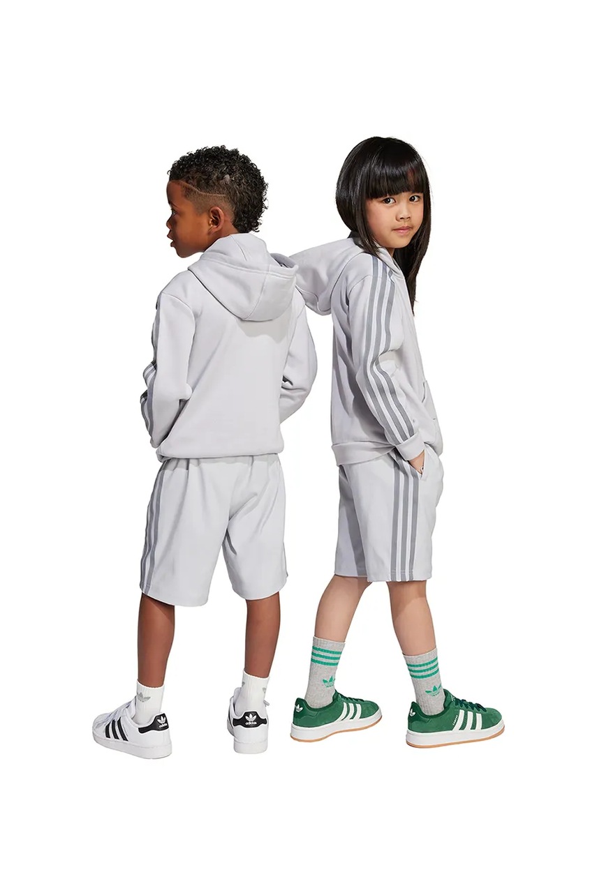 Детский спортивный костюм adidas Originals цвет серый JW5334