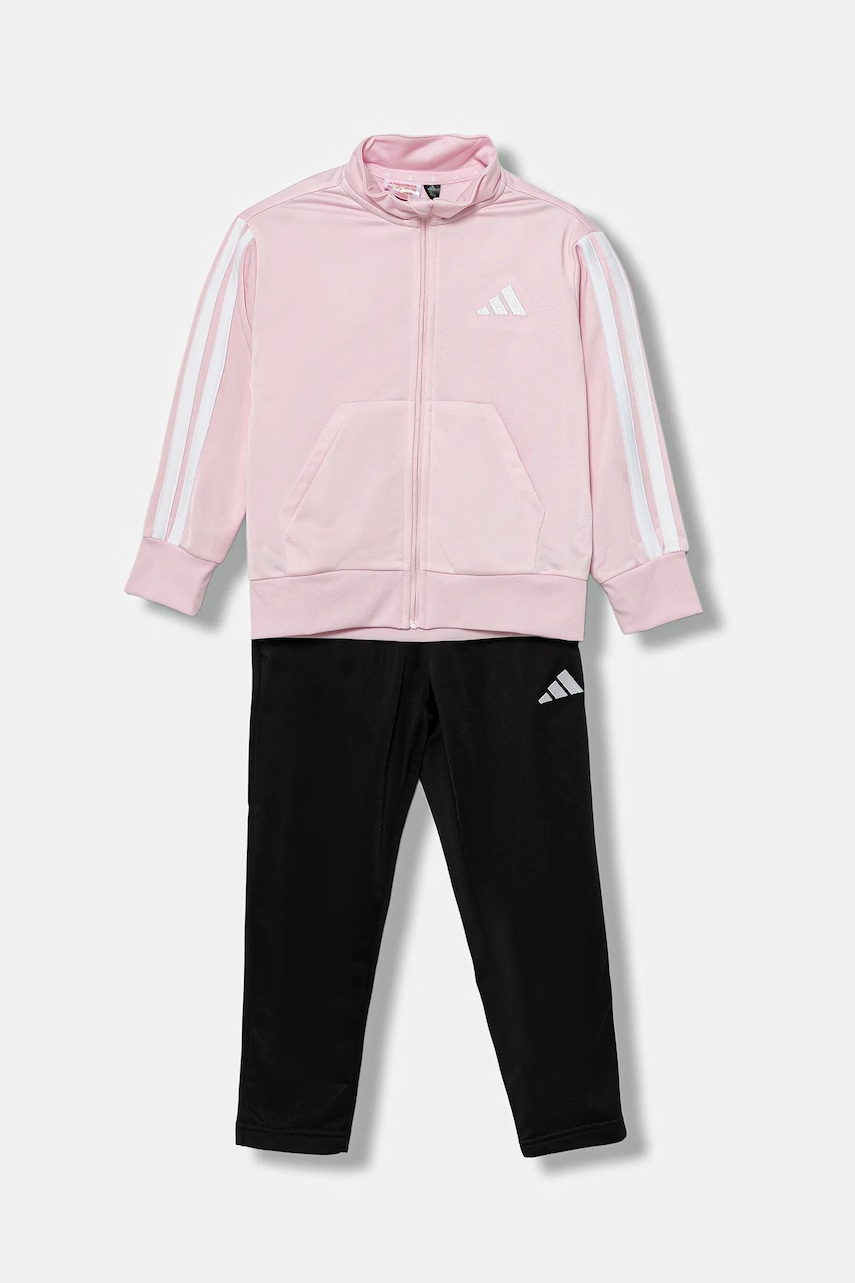 Детский спортивный костюм adidas цвет розовый JX8771 Детский спортивный костюм adidas цвет розовый JX8771