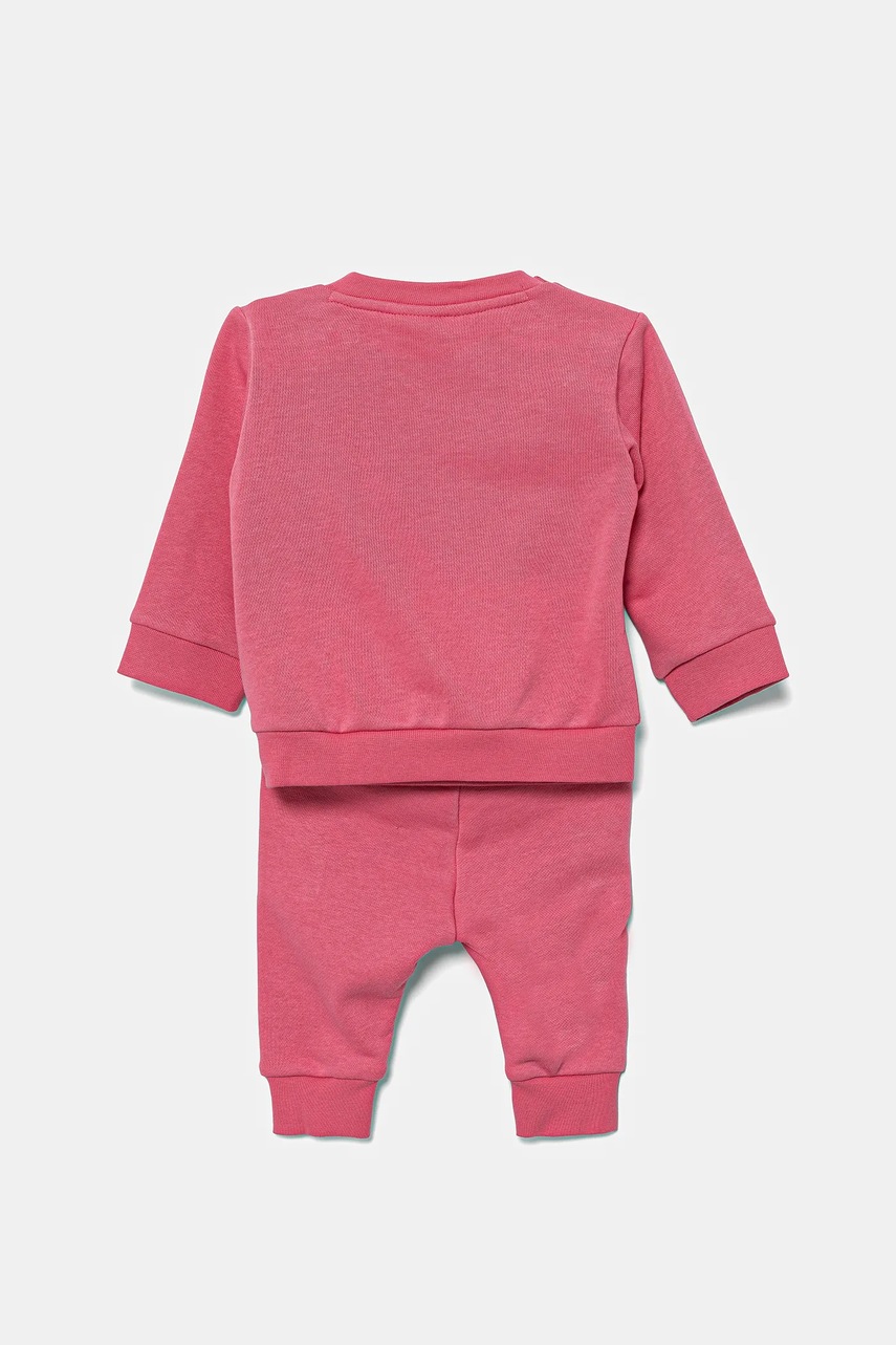 Спортивный костюм для младенцев adidas Originals цвет розовый JY0137
