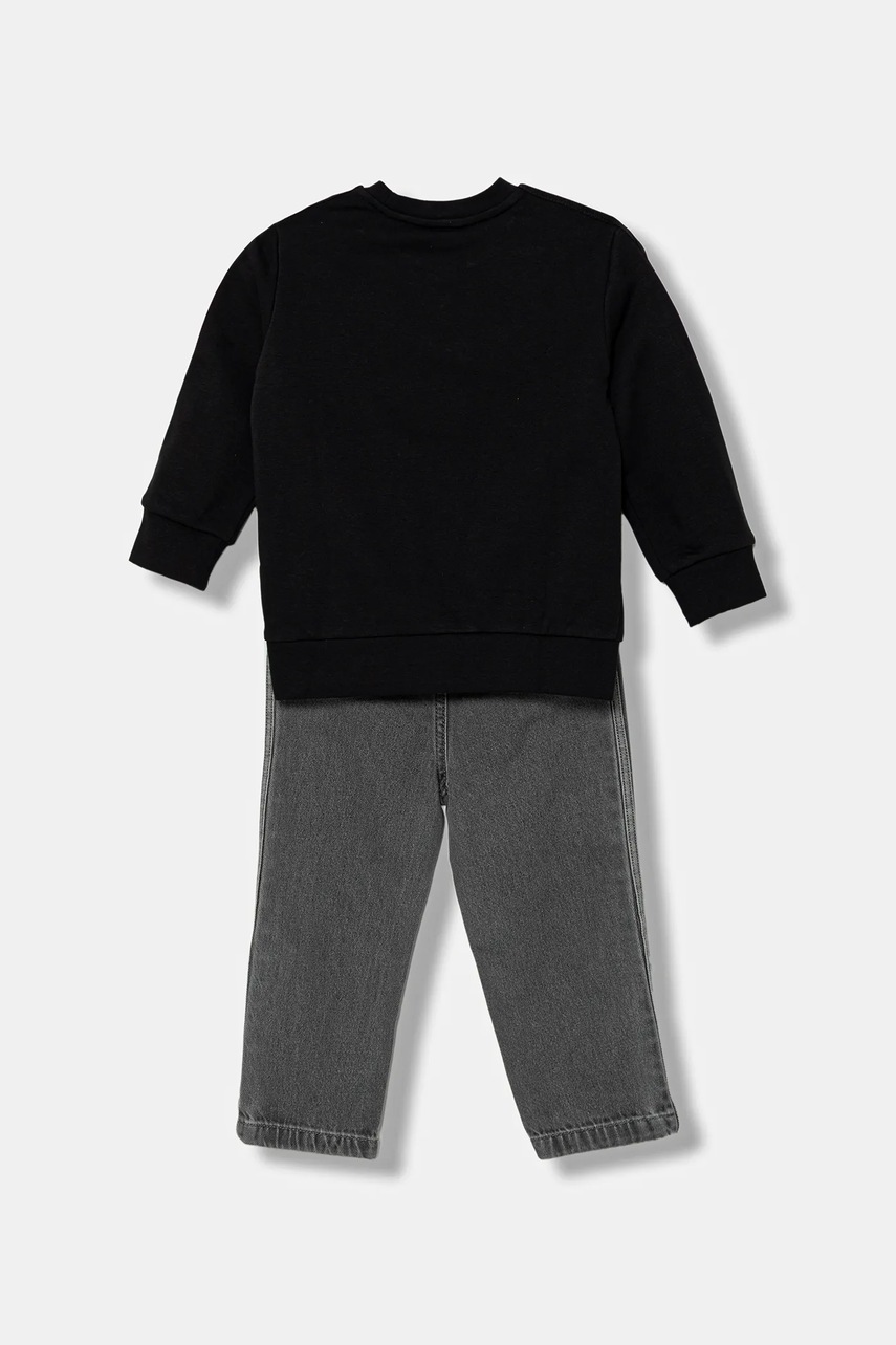 Комплект для немовлят adidas Originals колір чорний JY3545