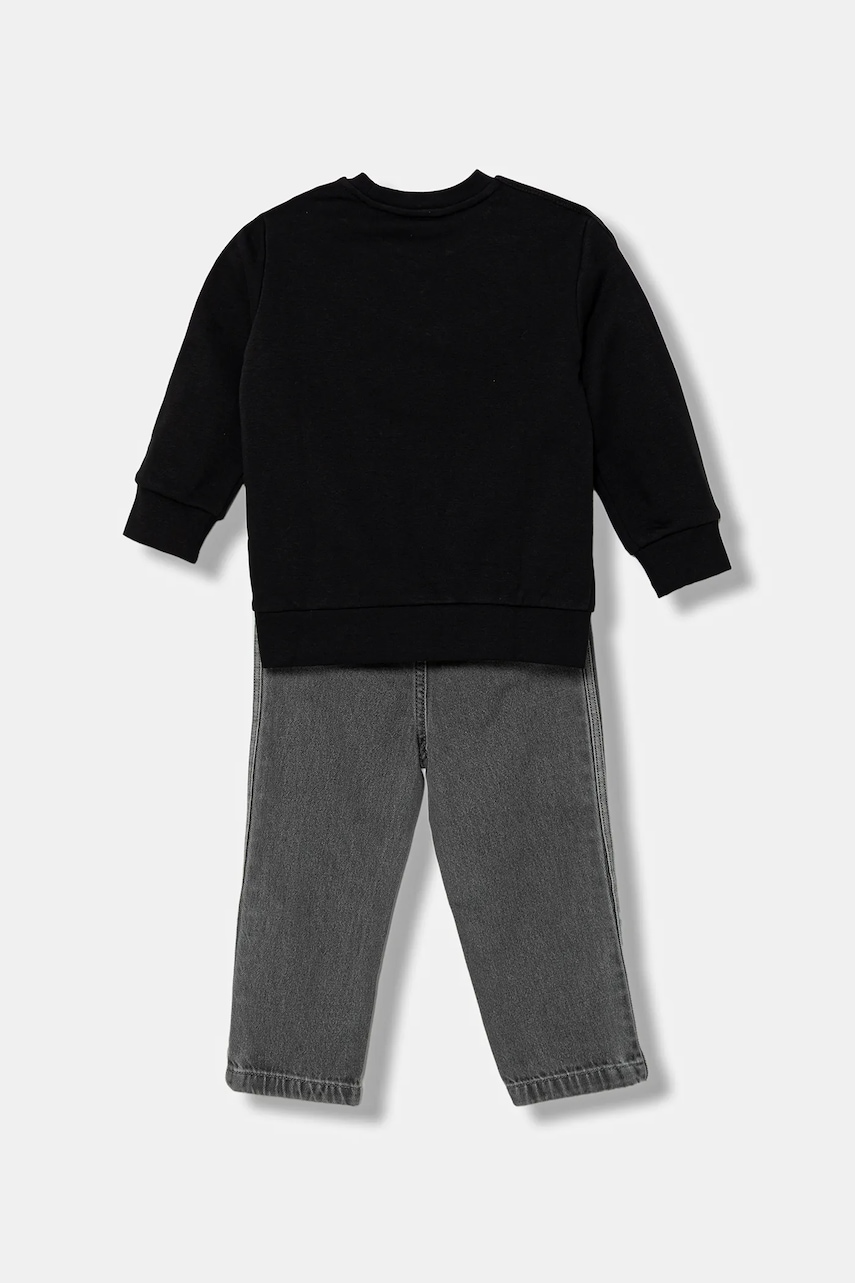 Комплект для младенцев adidas Originals цвет чёрный JY3545 Комплект для младенцев adidas Originals цвет чёрный JY3545