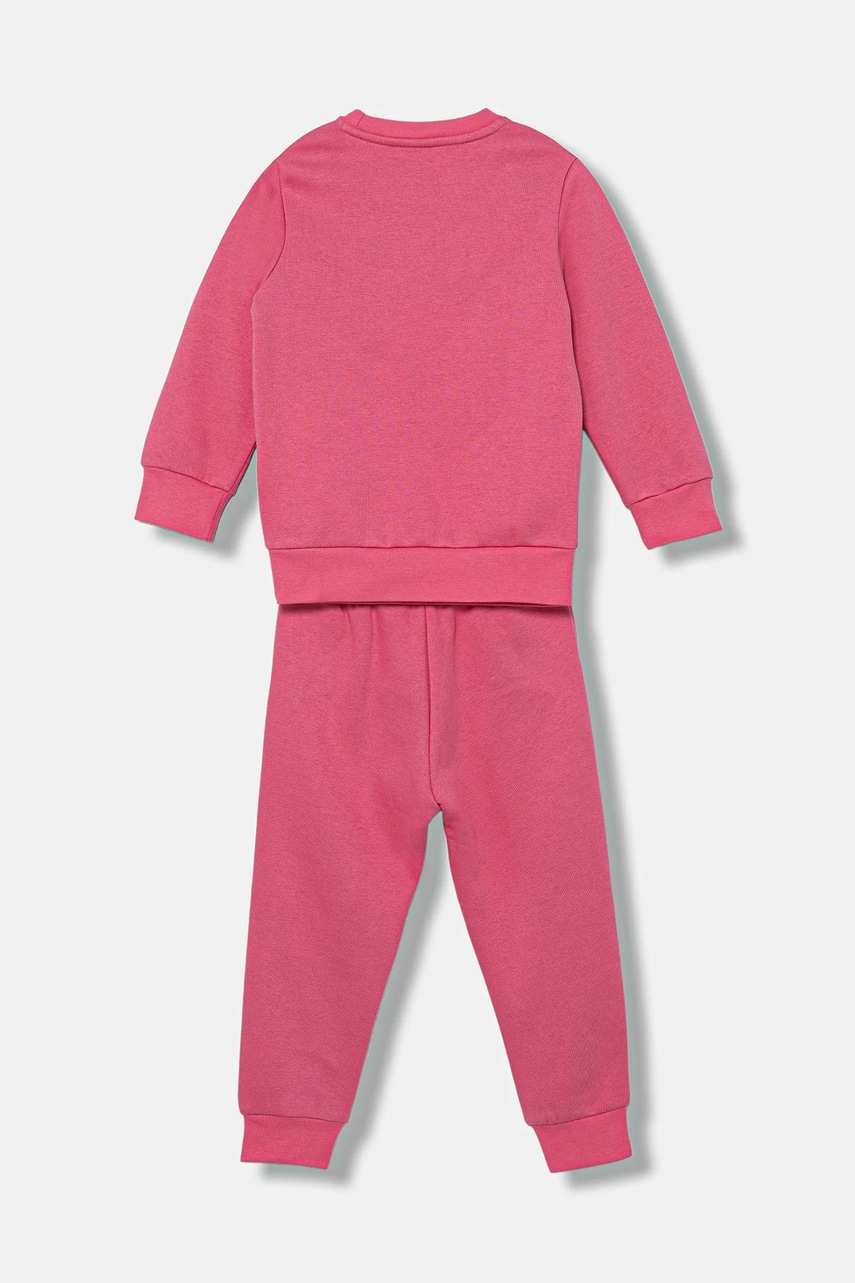 Спортивный костюм для младенцев adidas Originals цвет розовый JY4869