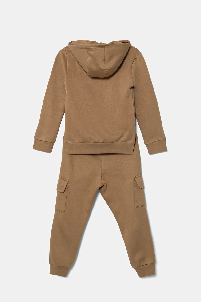 Детский спортивный костюм adidas Originals цвет зелёный JY4878