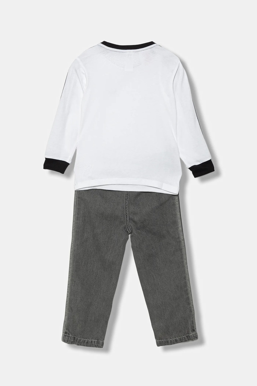 Комплект для младенцев adidas Originals цвет белый JW5312