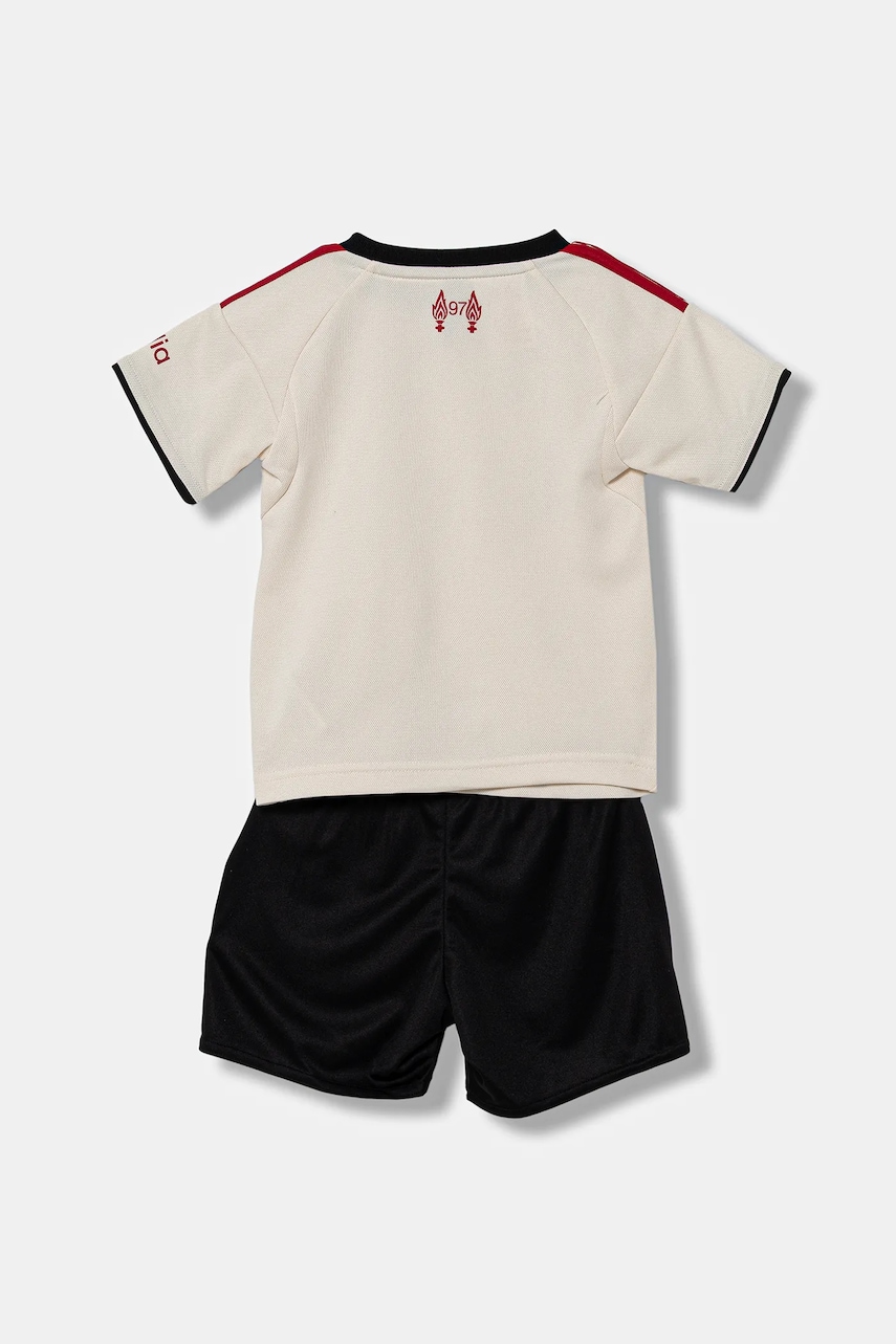 Комплект для младенцев adidas Performance LFC цвет бежевый JV6462 Комплект для младенцев adidas Performance LFC цвет бежевый JV6462