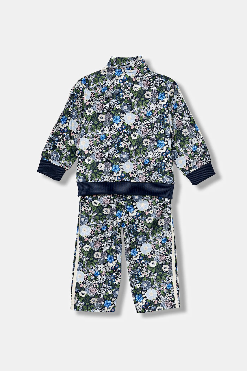 Спортивный костюм для младенцев adidas Originals цвет синий JV7712 Спортивный костюм для младенцев adidas Originals цвет синий JV7712