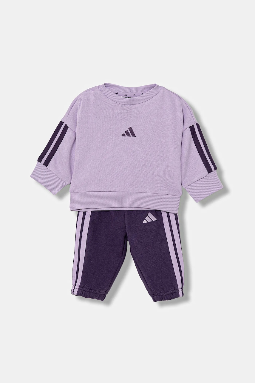 adidas trening bebeluși 2-pack culoarea violet, JV9854