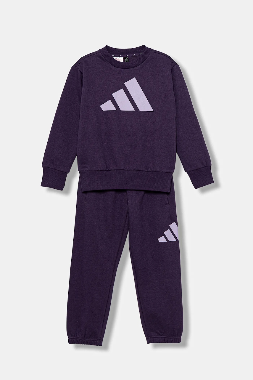 adidas trening copii 2-pack culoarea violet, JW2439