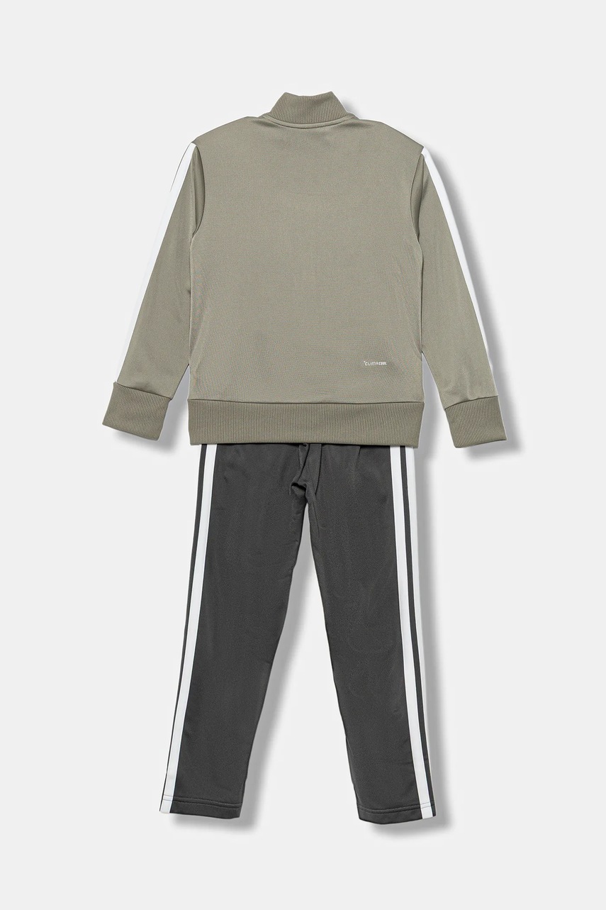 Детский спортивный костюм adidas 2 шт цвет серый JX0195 Детский спортивный костюм adidas 2 шт цвет серый JX0195