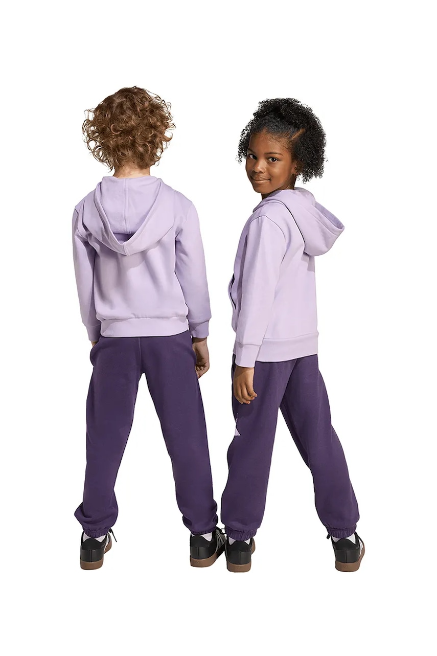 Детский спортивный костюм adidas цвет фиолетовый JX8772 Детский спортивный костюм adidas цвет фиолетовый JX8772