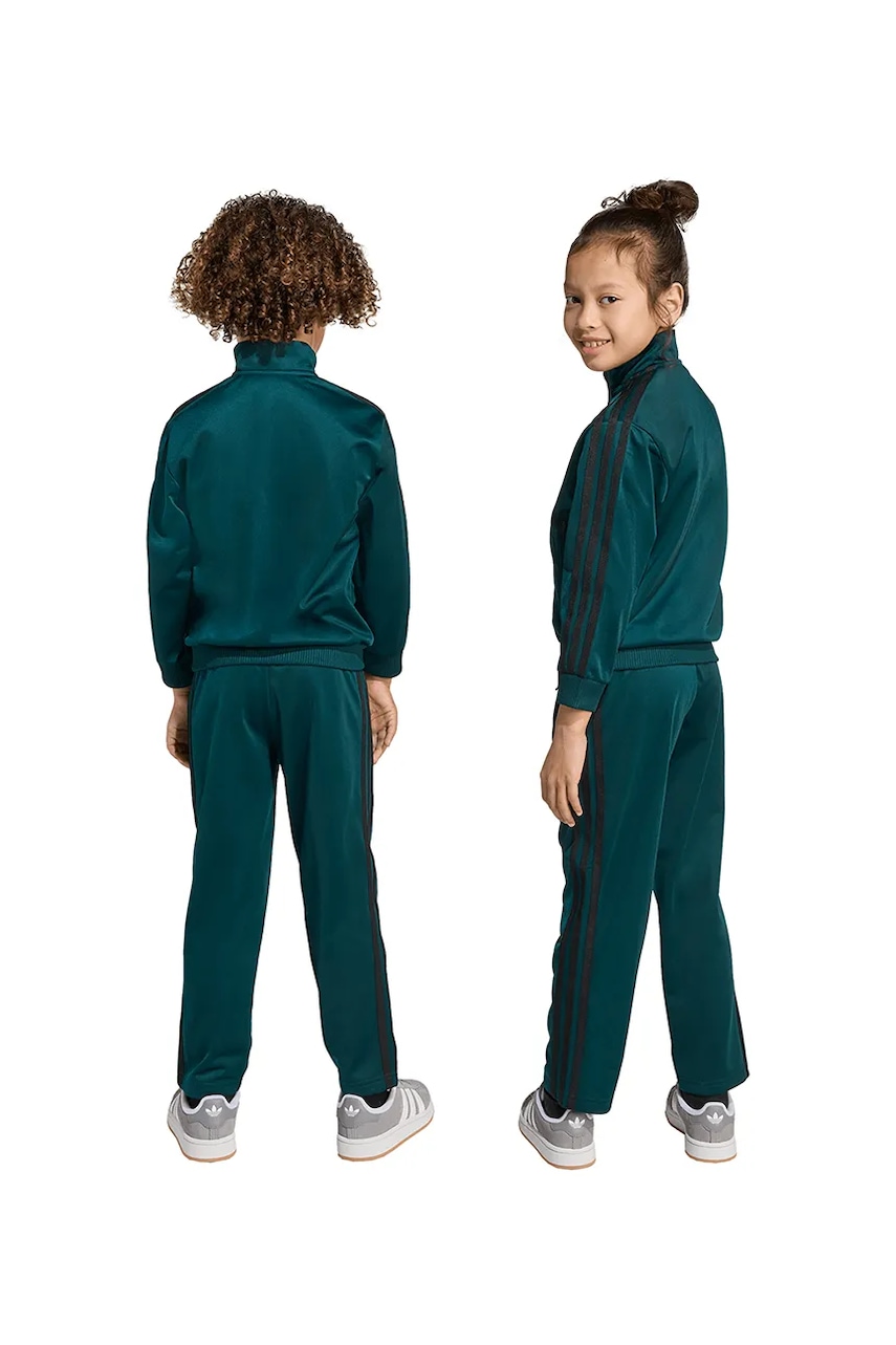 Детский спортивный костюм adidas Originals цвет зелёный JY1149 в Ровном Детский спортивный костюм adidas Originals цвет зелёный JY1149 в Ровном