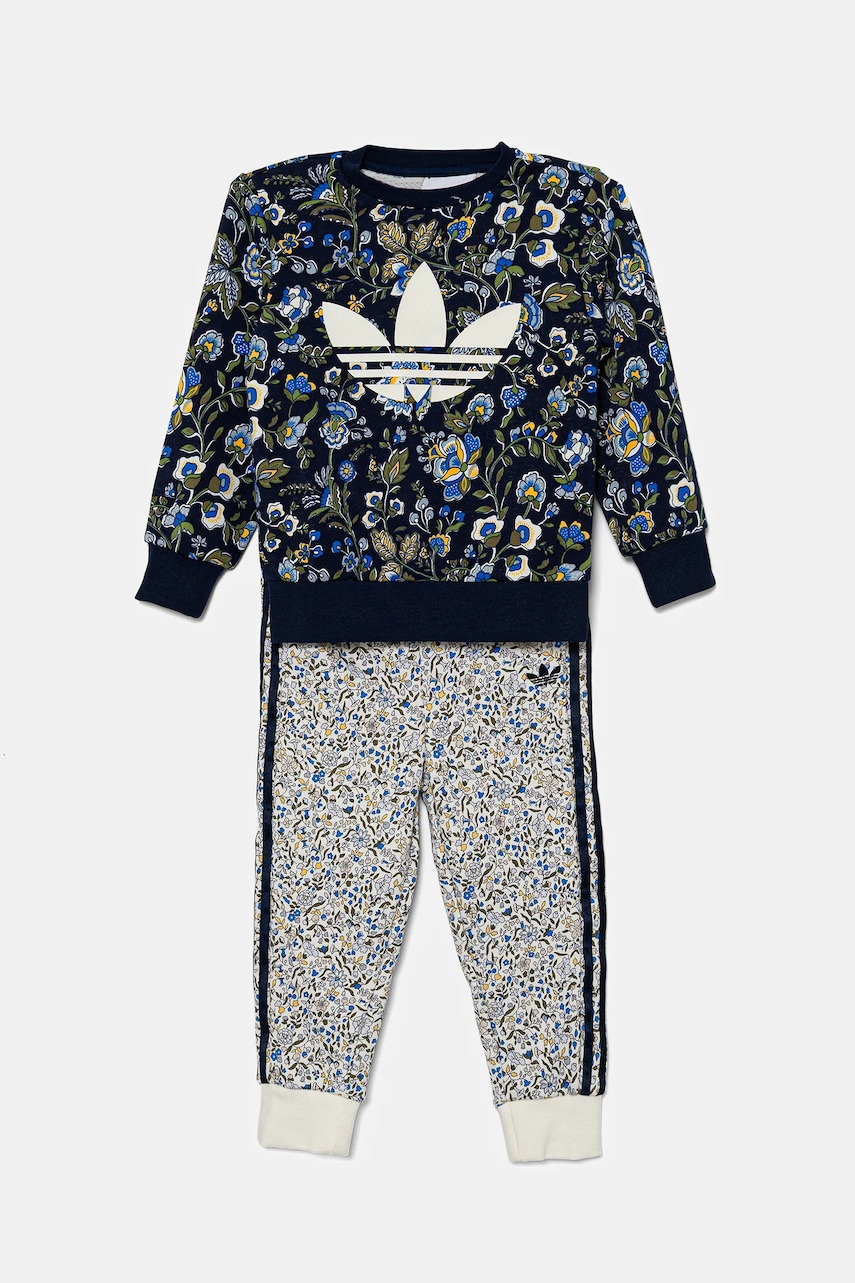 adidas Originals trening bebeluși culoarea bleumarin, JY3019