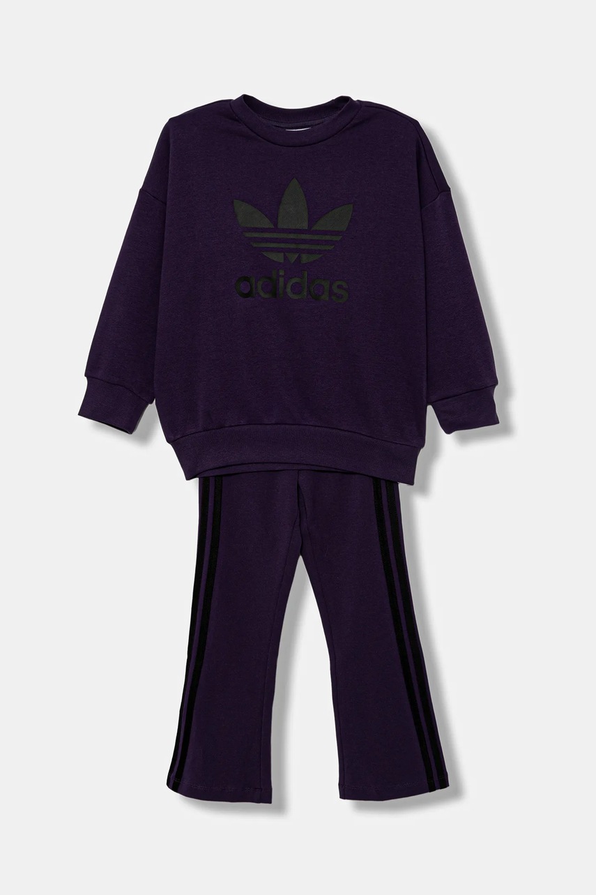 Дитячий спортивний костюм adidas Originals колір фіолетовий JY3744