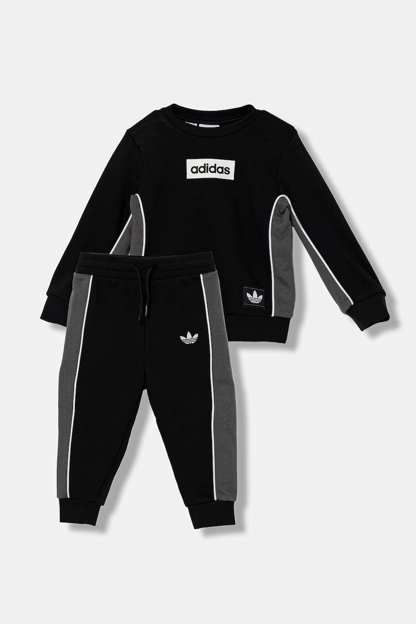 adidas Originals trening bebeluși culoarea negru, JX3873