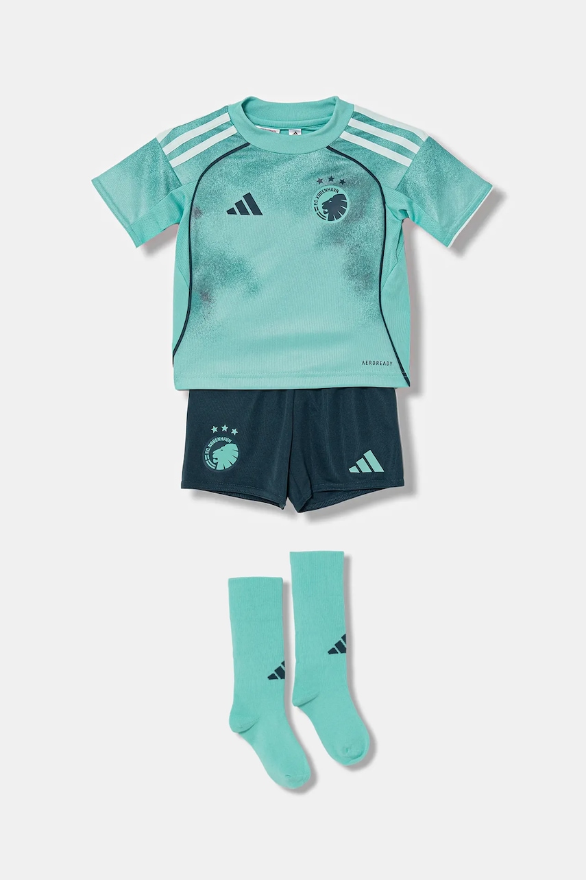 adidas Performance compleu copii FCK culoarea turcoaz, JL6101