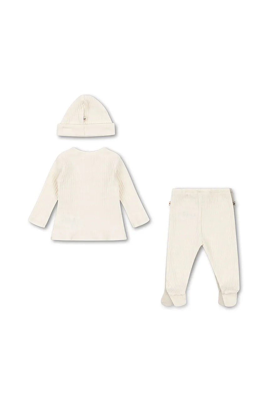 Комплект для младенцев Konges Sløjd NIA TAKE-ME-HOME SET GOTS цвет бежевый KS103943 Комплект для младенцев Konges Sløjd NIA TAKE-ME-HOME SET GOTS цвет бежевый KS103943