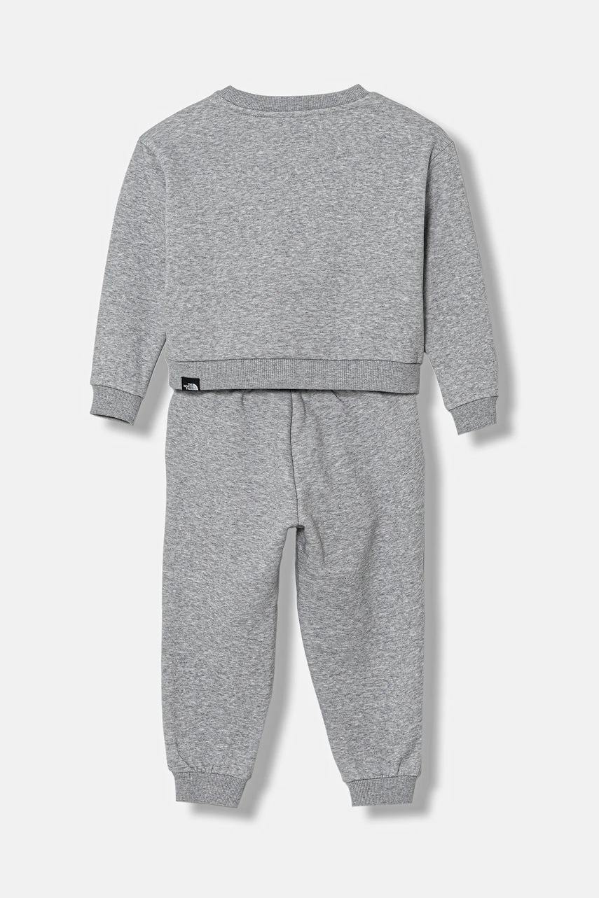 Дитячий спортивний костюм The North Face KID SIMPLE DOME FLEECE SET колір сірий NF0A8EFMDYX1