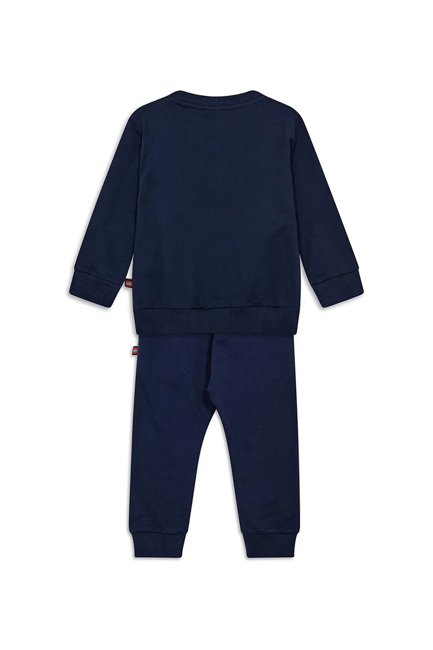 Детский хлопковый спортивный костюм Lego LWSANYU 703 цвет синий 11011020