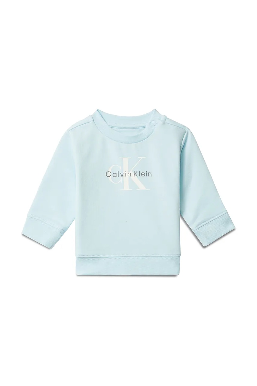Levně Kojenecká sada Calvin Klein Jeans modrá barva, IN0IN00336