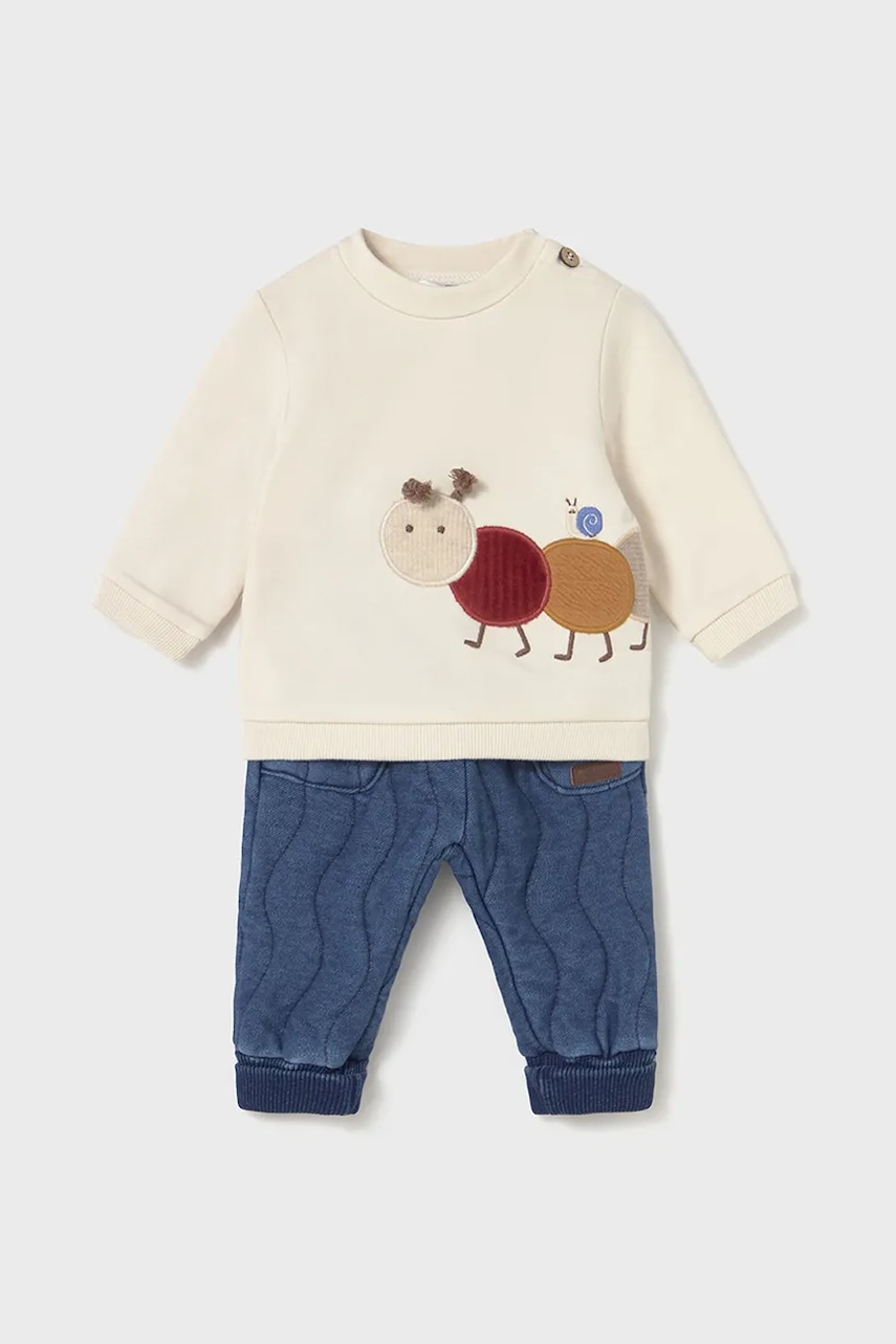 Mayoral Newborn compleu bebe culoarea bleumarin, 2584