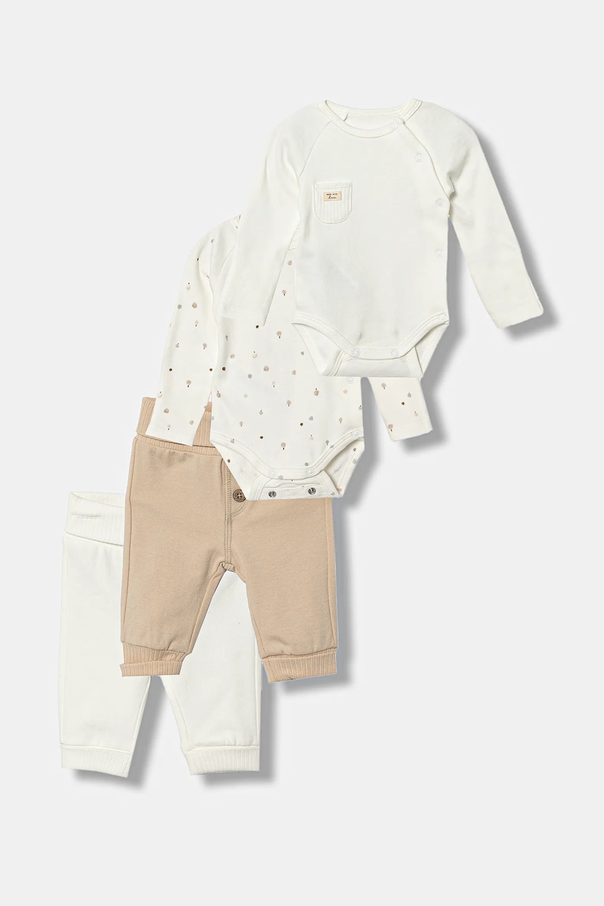 Mayoral Newborn compleu bebe culoarea bej, 2638