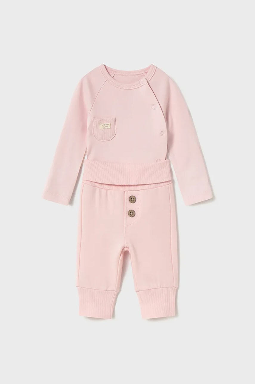 Комплект для младенцев Mayoral Newborn цвет розовый 2638 Комплект для младенцев Mayoral Newborn цвет розовый 2638