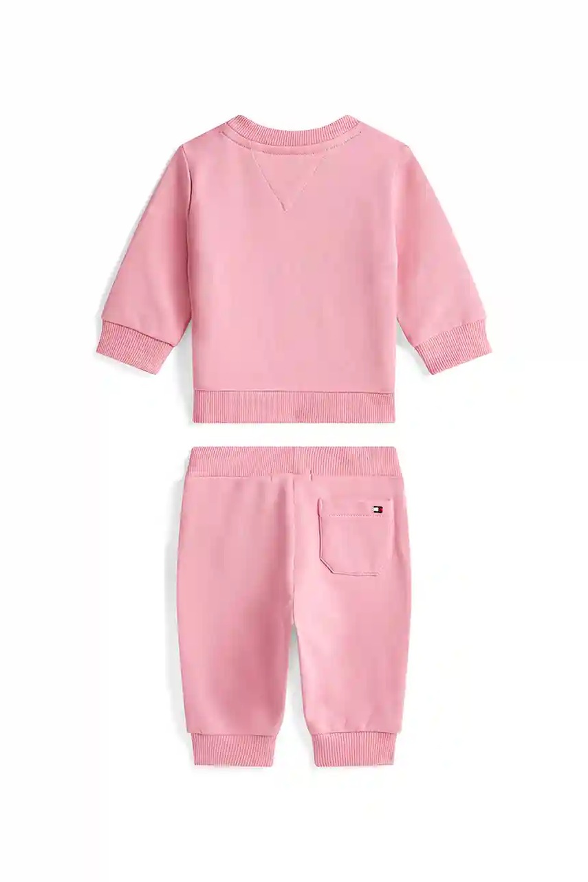 Спортивный костюм для младенцев Tommy Hilfiger цвет розовый KN0KN02109