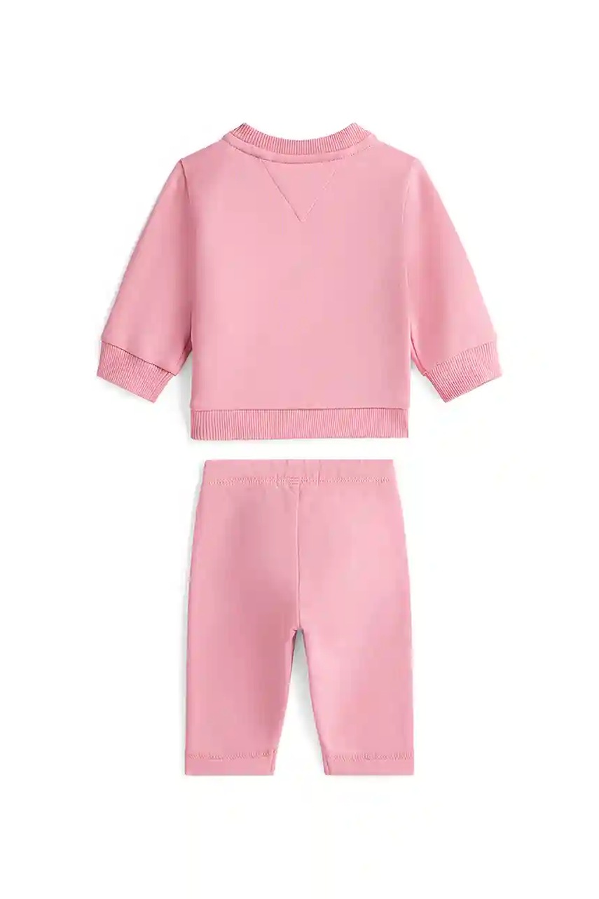 Спортивный костюм для младенцев Tommy Hilfiger цвет розовый KN0KN02117