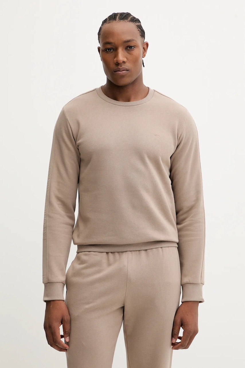 Спортивный костюм Emporio Armani Underwear цвет коричневый EM001922 AF14976 Спортивный костюм Emporio Armani Underwear цвет коричневый EM001922 AF14976