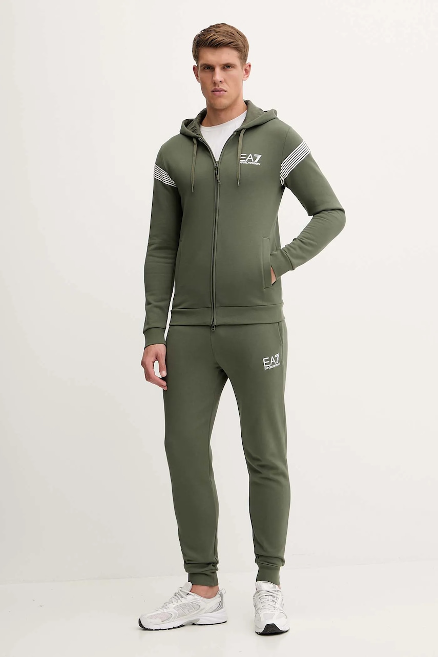 EA7 Emporio Armani trening culoarea verde, AF10377-7M000967