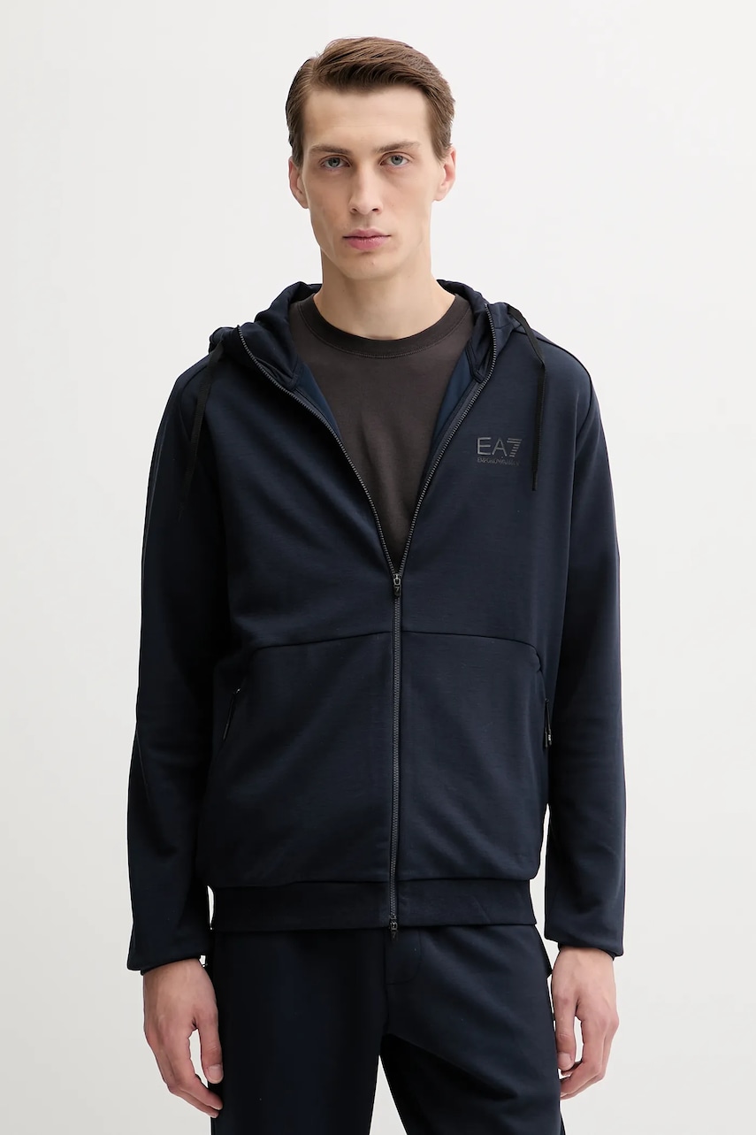 Спортивный костюм EA7 Emporio Armani цвет синий AF12501.7M000665 Спортивный костюм EA7 Emporio Armani цвет синий AF12501.7M000665