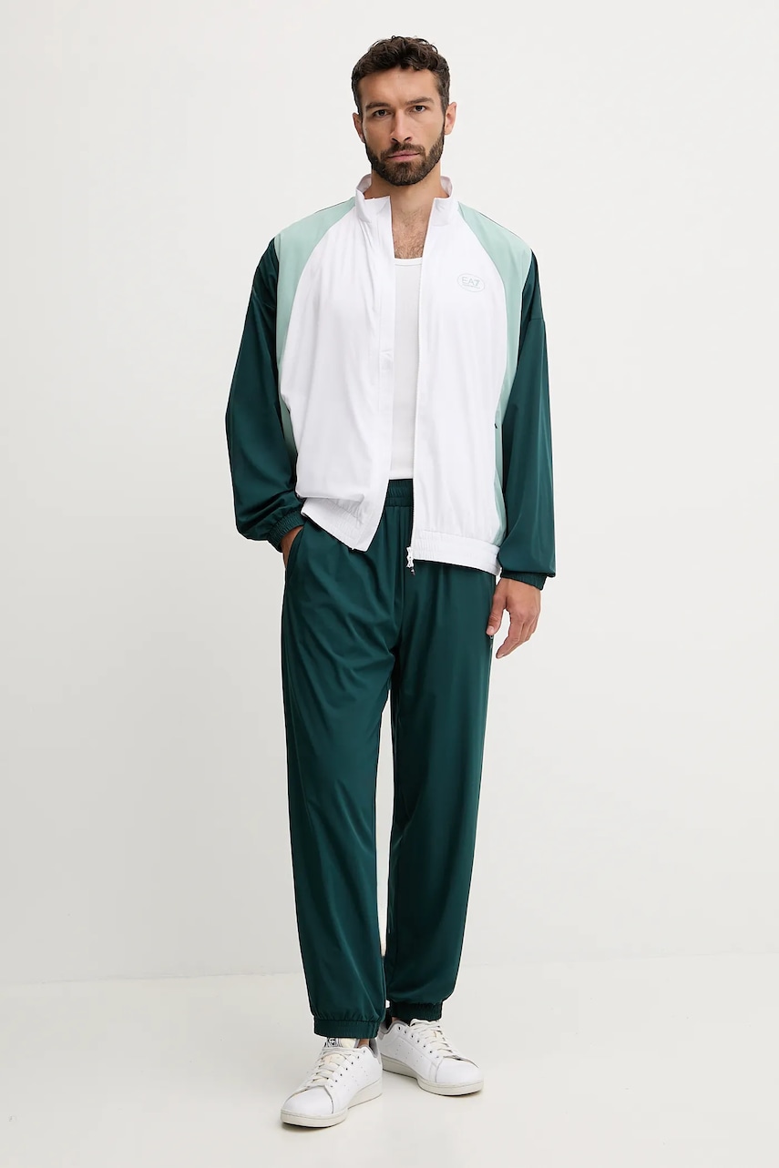 EA7 Emporio Armani trening culoarea verde, AF13137.7M000928